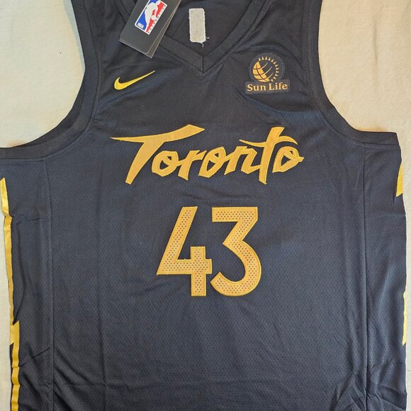 Nike NBA Pascal Siakam 43 Toronto Raptors Basketball Jersey - Size XL - Picture 5 of 8